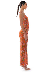 ONE STEP CLOSER SEQUIN COVERED MAXI DRESS