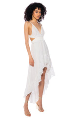ONE SUMMER NIGHT HIGH LOW MAXI DRESS