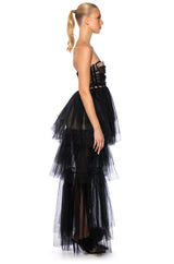 PARTY STARTER HIGH LOW TULLE DRESS