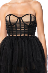 PARTY STARTER HIGH LOW TULLE DRESS