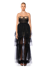 PARTY STARTER HIGH LOW TULLE DRESS