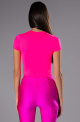PAXTON DEEP V SHORT SLEEVE BODYSUIT