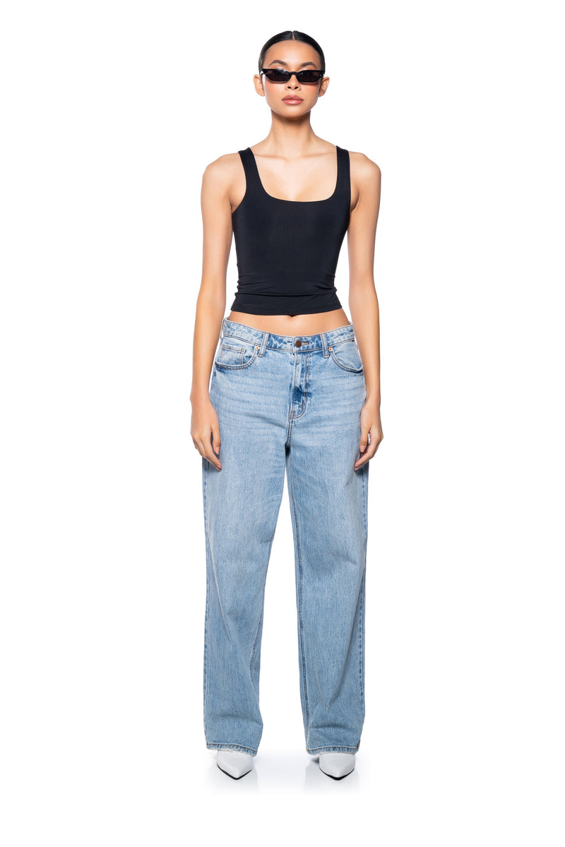 PAXTON DEMI SQUARE NECK TANK