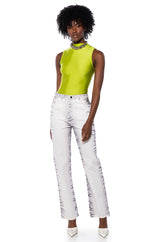 PAXTON DISCO SLEEVELESS BODYSUIT