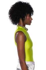 PAXTON DISCO SLEEVELESS BODYSUIT
