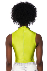 PAXTON DISCO SLEEVELESS BODYSUIT