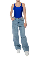 PAXTON HANNA SCOOP SLEEVELESS BODYSUIT
