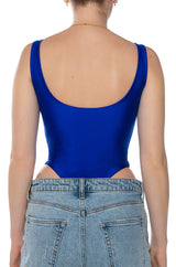 PAXTON HANNA SCOOP SLEEVELESS BODYSUIT