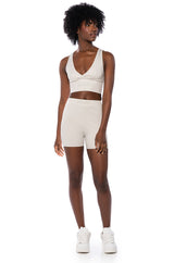 ITS THE PAXTON LUXE LONGLINE BRALETTE IN LIGHT GREY