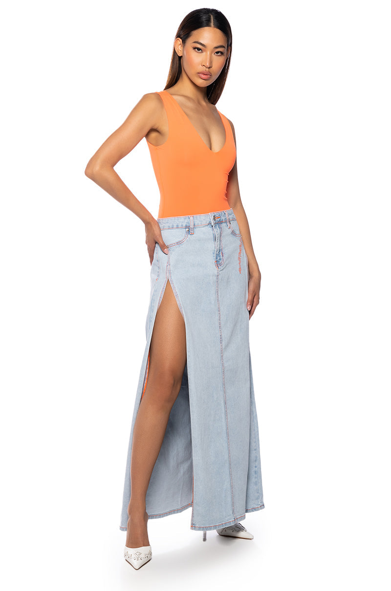 PAXTON LUCIA SLEEK AF DEEP V BODYSUIT