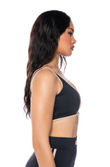 PAXTON LUXE REVERSIBLE CONTRAST TRIM BRALETTE