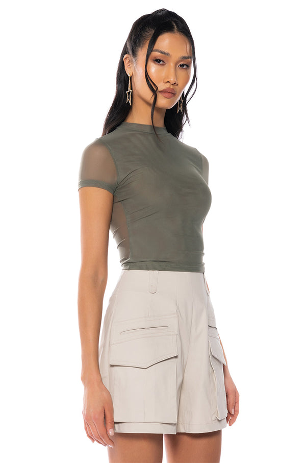 PAXTON MESH SHORT SLEEVE TSHIRT