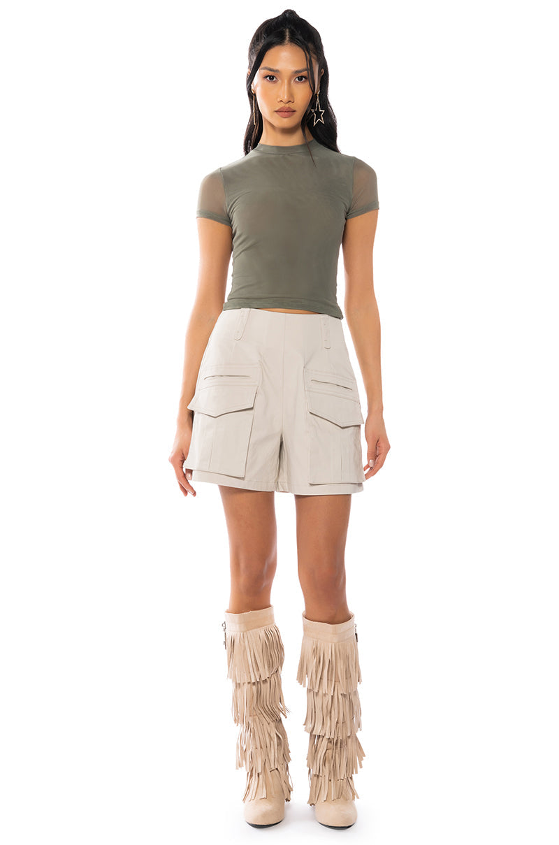PAXTON MESH SHORT SLEEVE TSHIRT