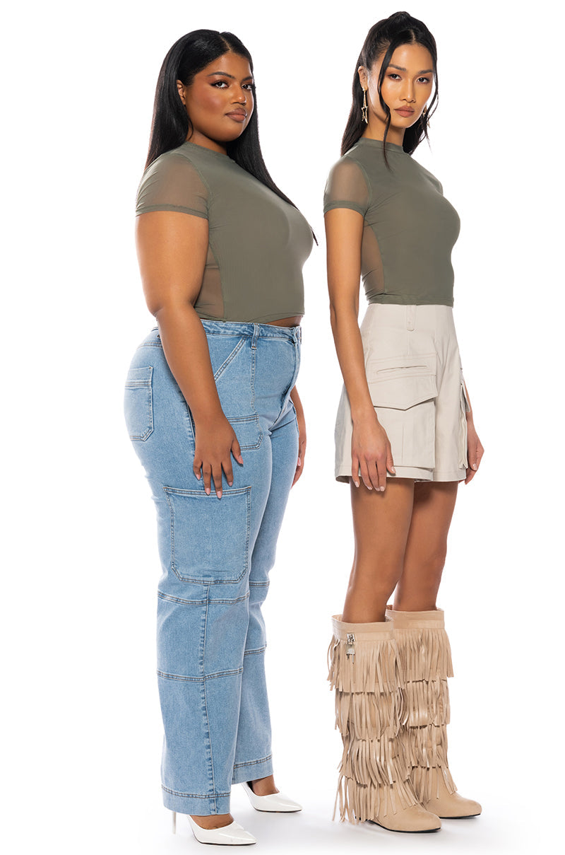PAXTON MESH SHORT SLEEVE TSHIRT
