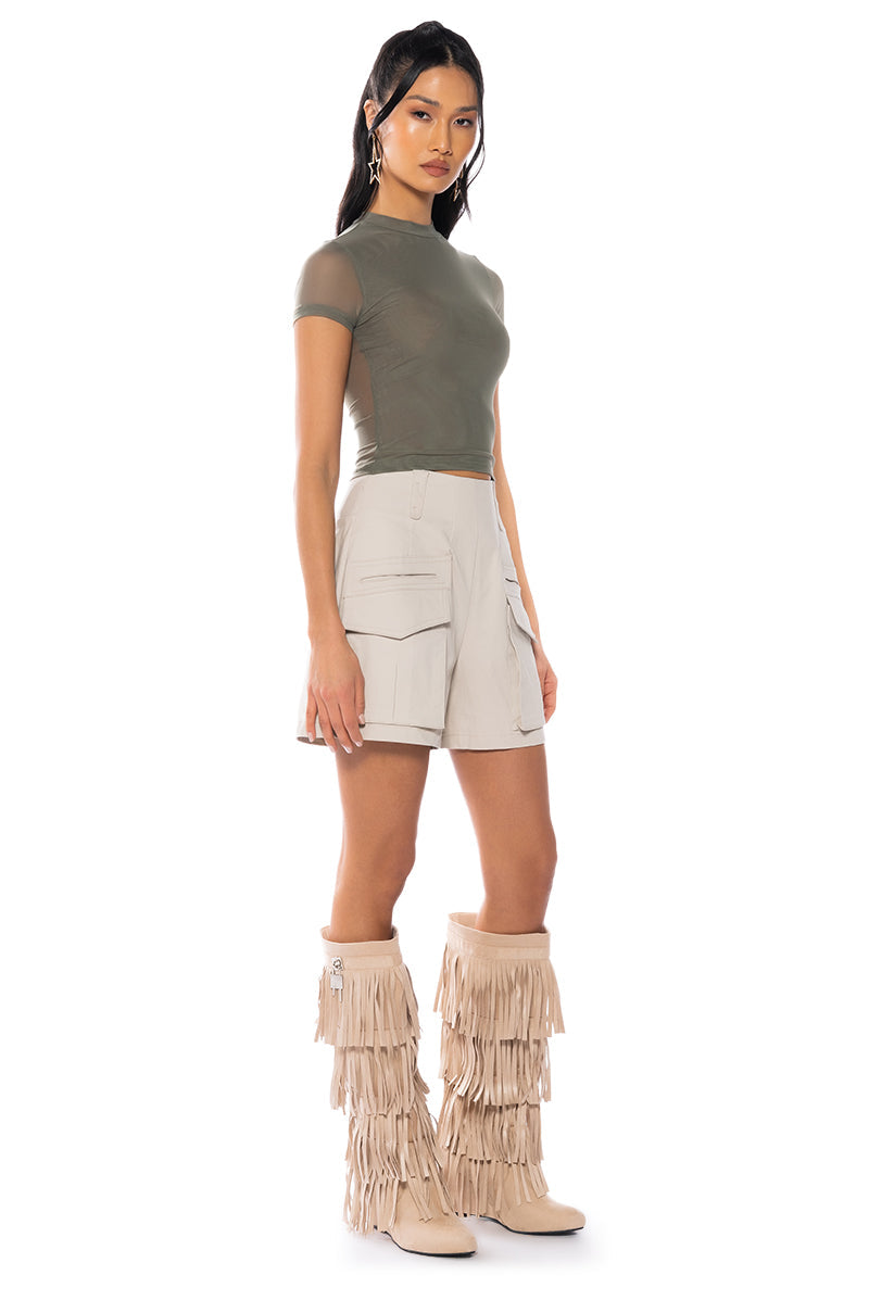 PAXTON MESH SHORT SLEEVE TSHIRT
