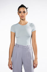 PAXTON NEW CLASSIC CREW NECK SHORT SLEEVE BODYSUIT