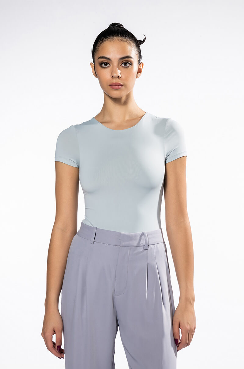 PAXTON NEW CLASSIC CREW NECK SHORT SLEEVE BODYSUIT