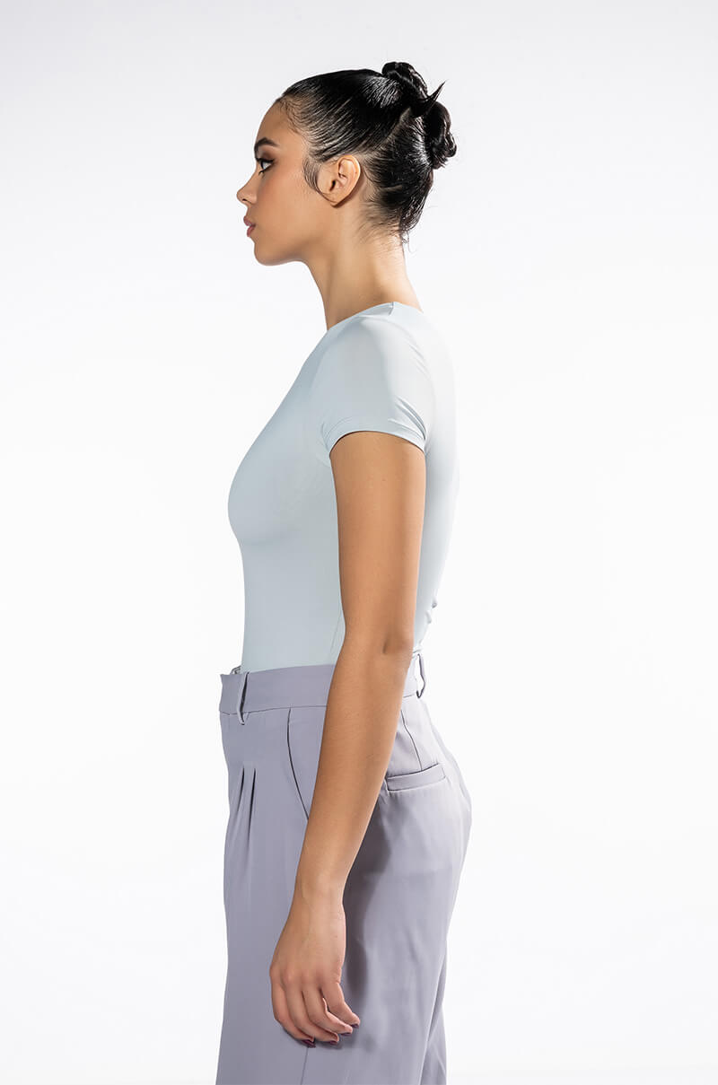 PAXTON NEW CLASSIC CREW NECK SHORT SLEEVE BODYSUIT