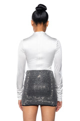 PAXTON NEW SHINE REVERSIBLE ZIP UP BODYSUIT