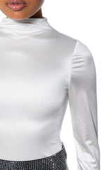 PAXTON NEW SHINE REVERSIBLE ZIP UP BODYSUIT