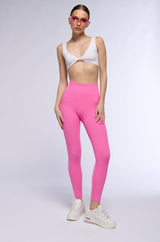 PAXTON RIBBED LEGGING IN PINK