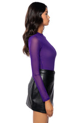 PAXTON SEXY MESH CASUAL BODYSUIT