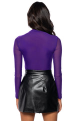 PAXTON SEXY MESH CASUAL BODYSUIT