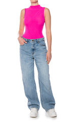 PAXTON SLEEVELESS MESH BODYSUIT