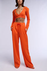 PAXTON SUPER LUXE WIDE LEG JOGGER PANT