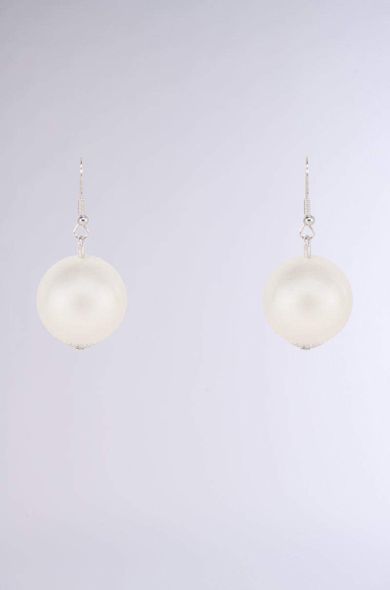 PEARL PLEASE STATEMENT NECKLACE & EARRING SET