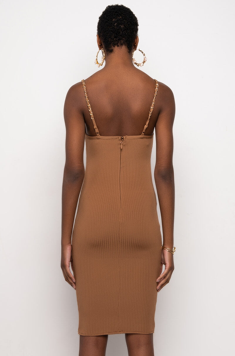 PERFECT EVERYDAY BANDAGE MIDI DRESS
