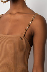 PERFECT EVERYDAY BANDAGE MIDI DRESS