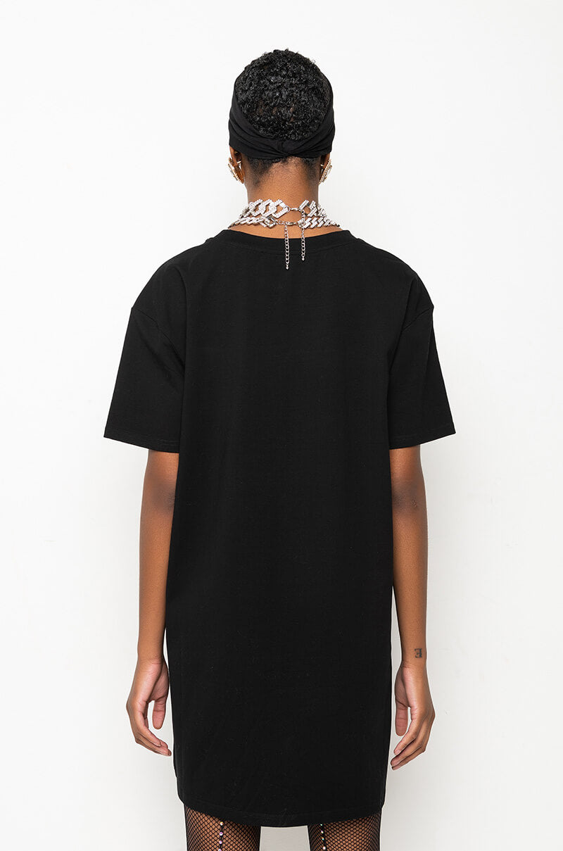 PERIODT GRAPHIC T SHIRT DRESS