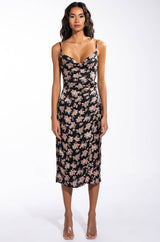 PICTURE OF CLASS SATIN SLIP DRESS