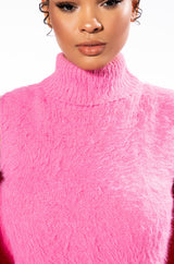 PINKY PROMISE SOFT KNIT MINI DRESS