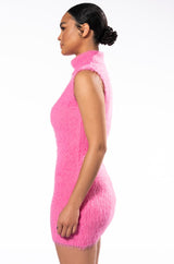 PINKY PROMISE SOFT KNIT MINI DRESS