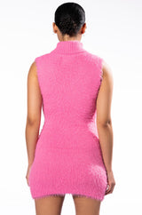PINKY PROMISE SOFT KNIT MINI DRESS