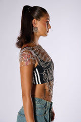 PINS & NEEDLES SLEEVELESS FASHION TOP