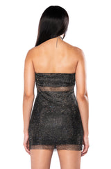 PIPER RHINESTONE MINI DRESS