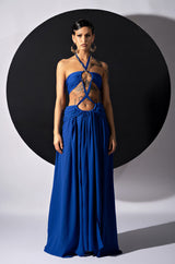 PLAY YOUR PART RIGHT MAXI DRESS WITH HIGH SLITS