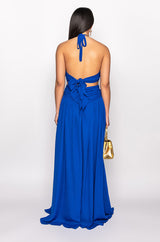 PLAY YOUR PART RIGHT MAXI DRESS WITH HIGH SLITS