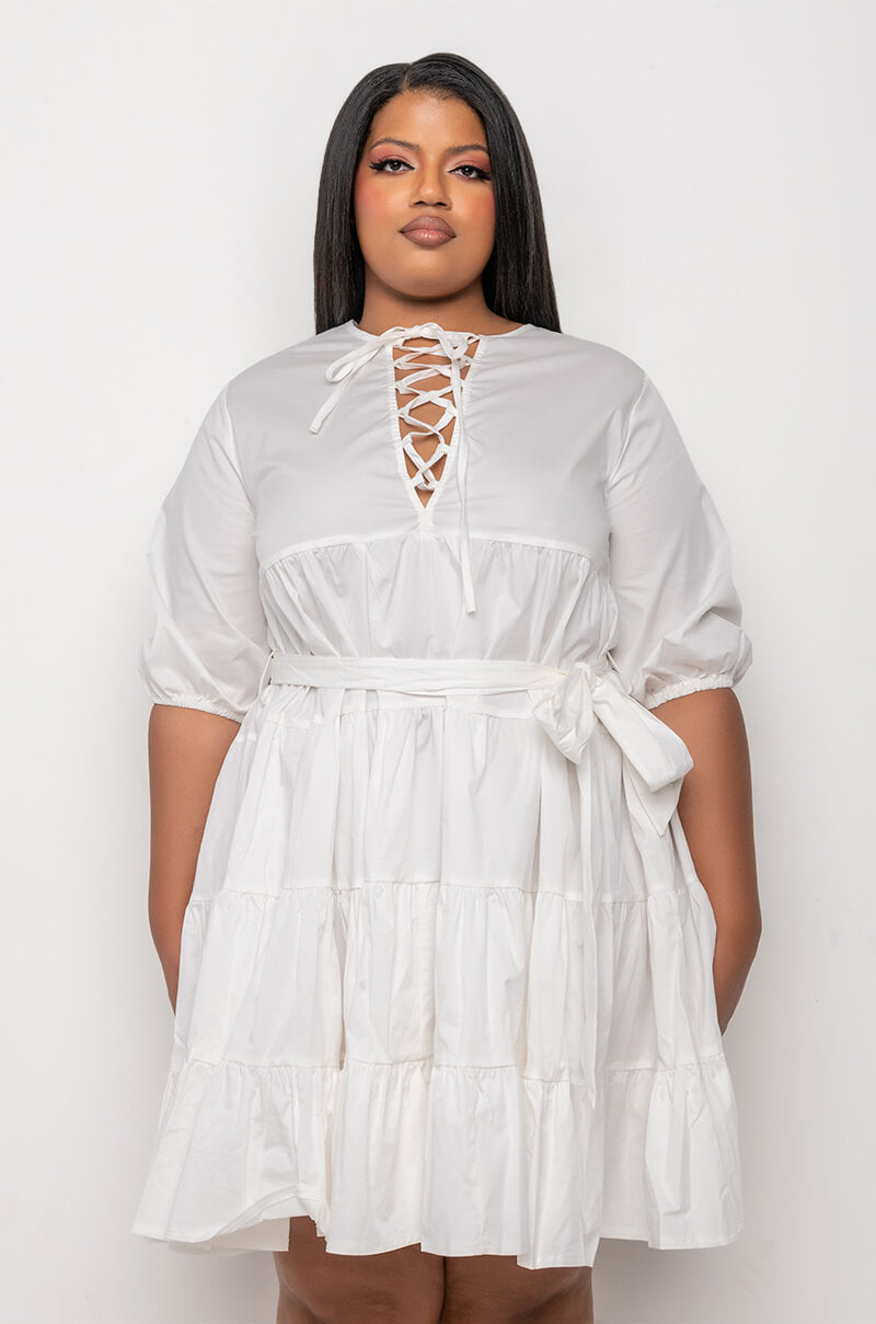 PLUS BABY BABY MINI DRESS