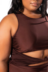 NO PROMISES MIDI DRESS