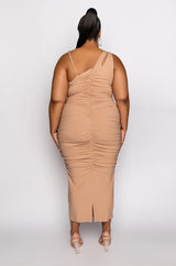 PLUS WHAT I WANT MAXI BANDAGE DRESS