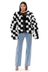 POM POM CARDIGAN