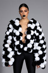 POM POM CARDIGAN