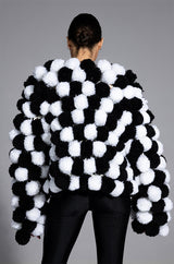 POM POM CARDIGAN