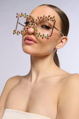 POP MY SHI MULTI JEWEL GLASSES