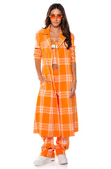 POPSICLE BRIGHT PLAID CROP TOP