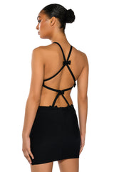 PRAISE ME CUT OUT MINI DRESS